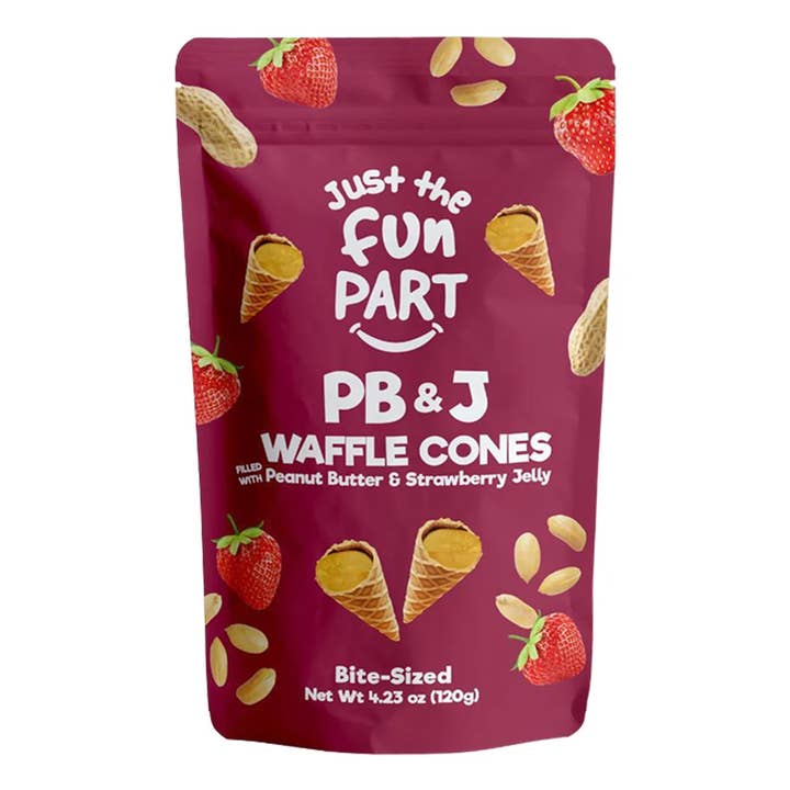 Nur der lustige Teil Erdnussbutter & Erdbeermarmelade - 4,23 oz für den Großhandel von Fizz and Sweets Wholesale