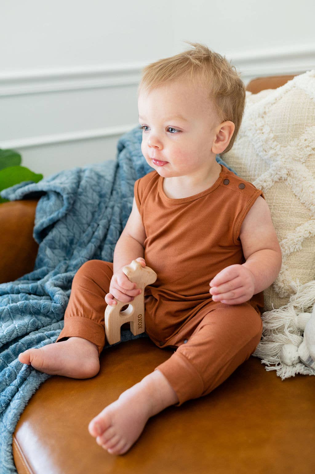 Wholesale Terra Burnt Orange Baby Mini Momper for your store - Faire