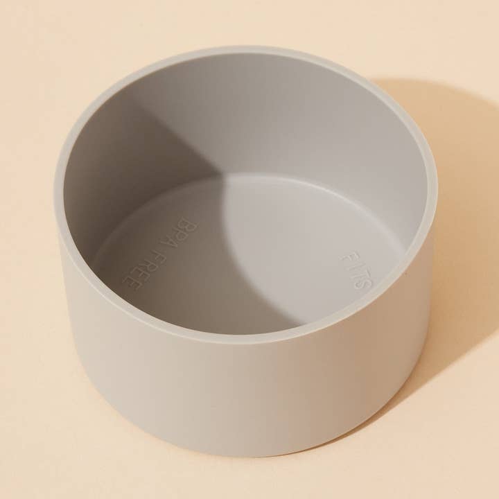 makesy - Wholesale Insulated Mug/Tumbler - gray silicone bottle sleeve0