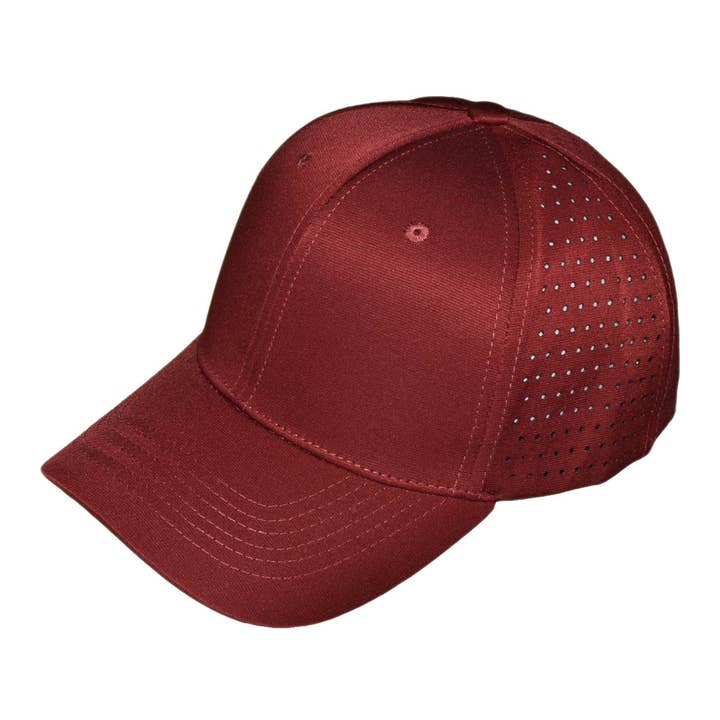 Buck Wholesale - Wholesale Trucker Hat - Unisex - Blank 6 Panel Laser Perforated Trucker Hats - (11 Colors)
