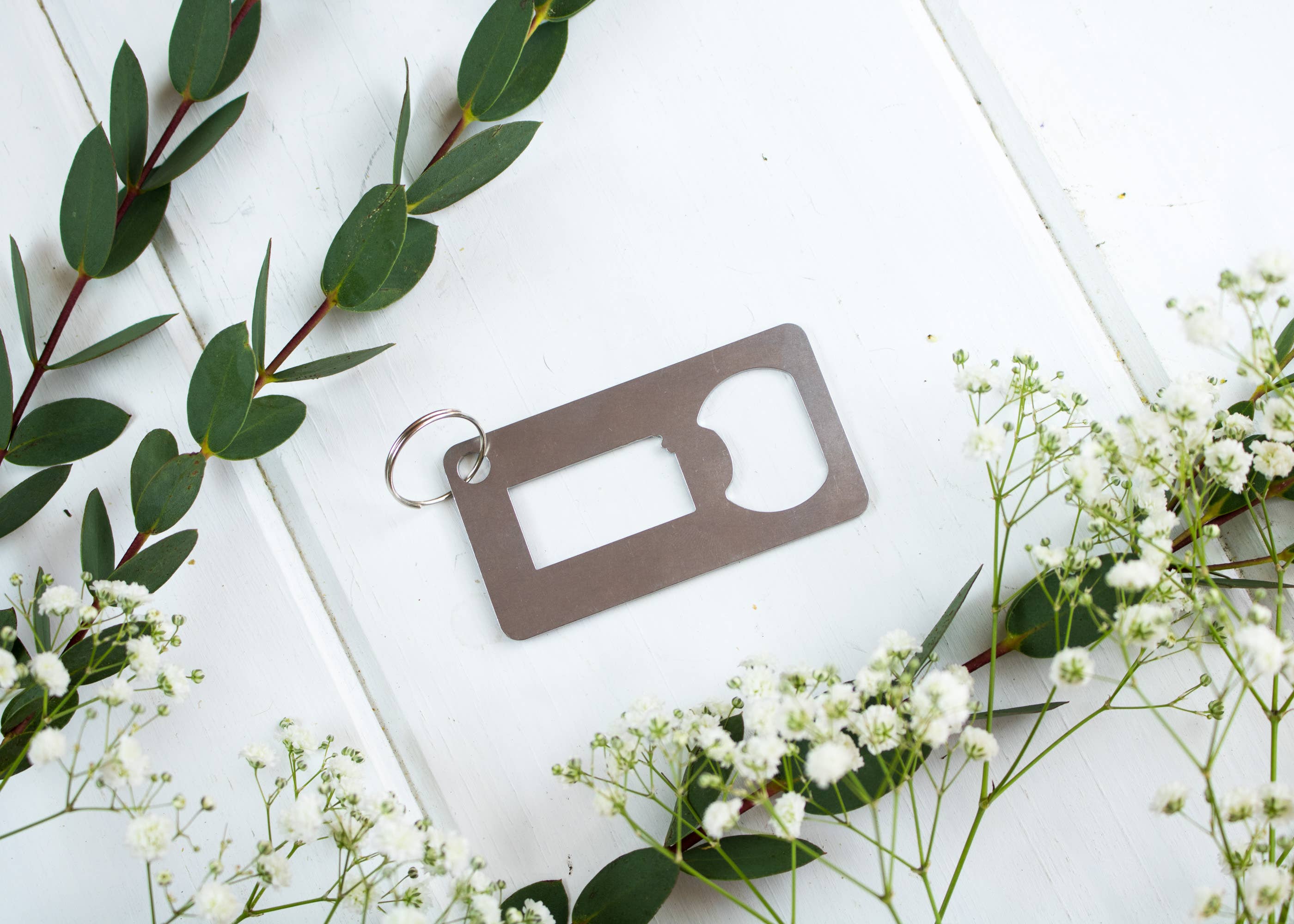 Iron Maid Art – wholesale Flask-/vinöppnare – Kansas State rostfritt stål ölflasköppnare Gift Bar8