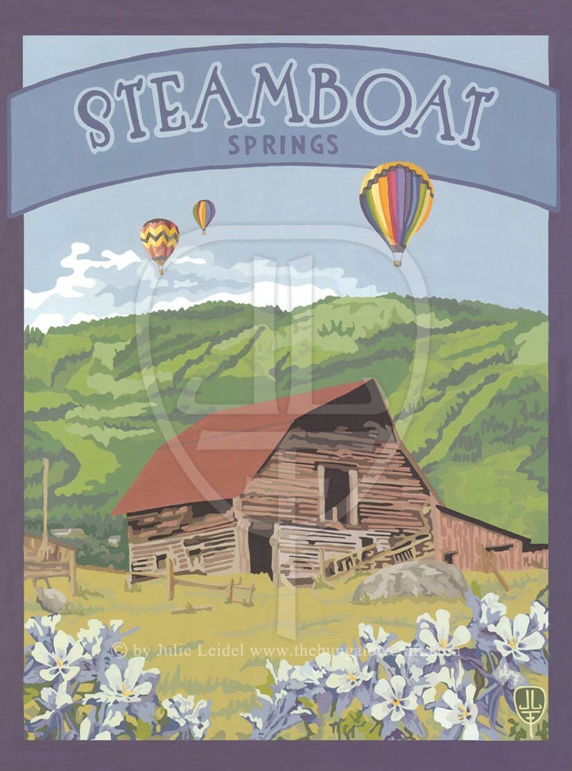 The Bungalow Craft - Wholesale Art Print - Steamboat Springs1