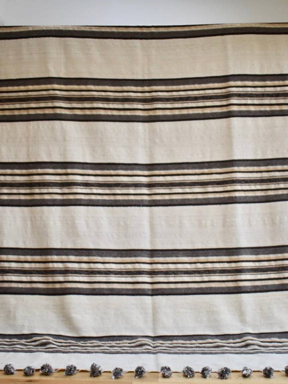 Loomed Wool Quilt for wholesale by TŪNIQ