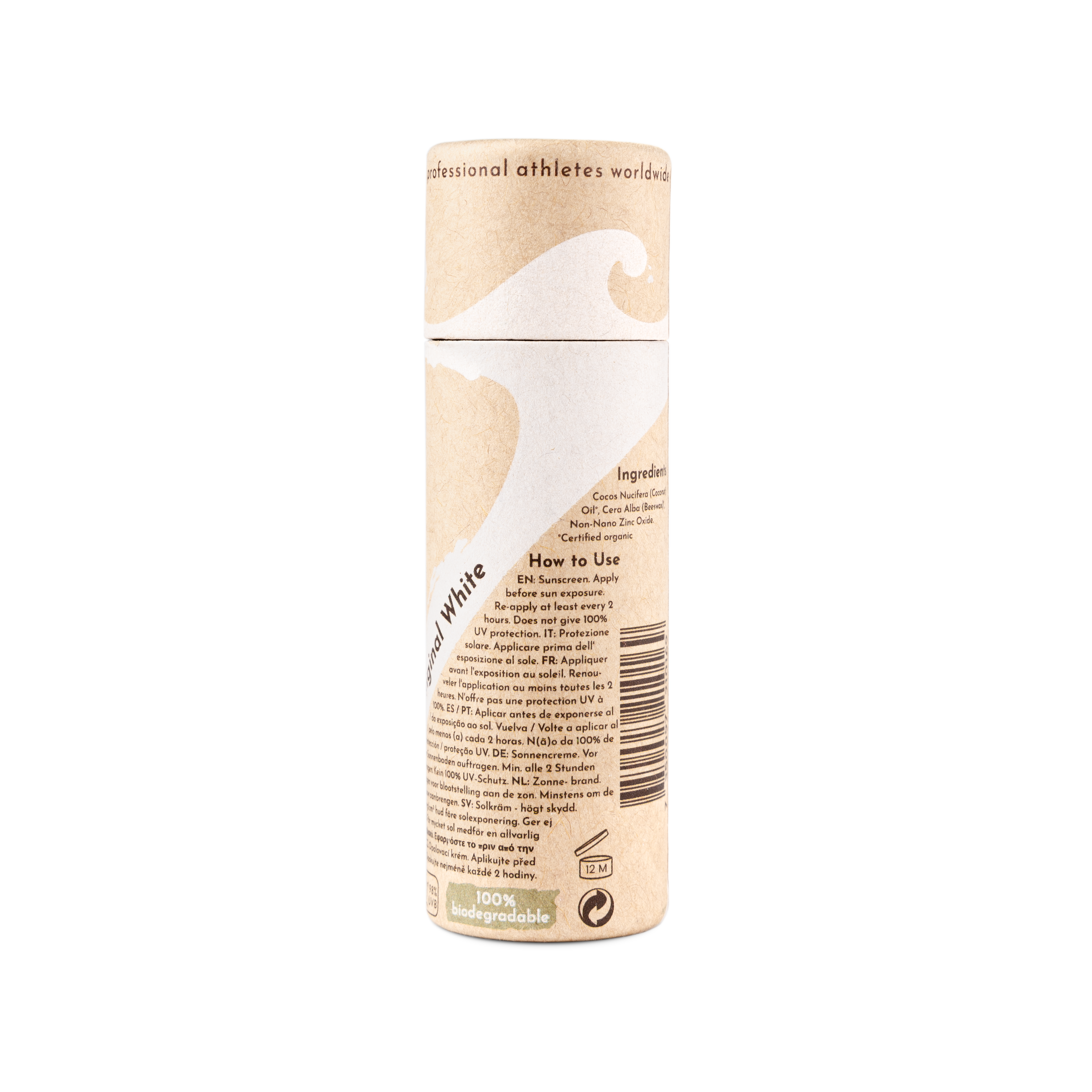 Suntribe - Wholesale Sunscreen - Suntribe Organic Mineral Zinc Sun Stick SPF50 Original White4