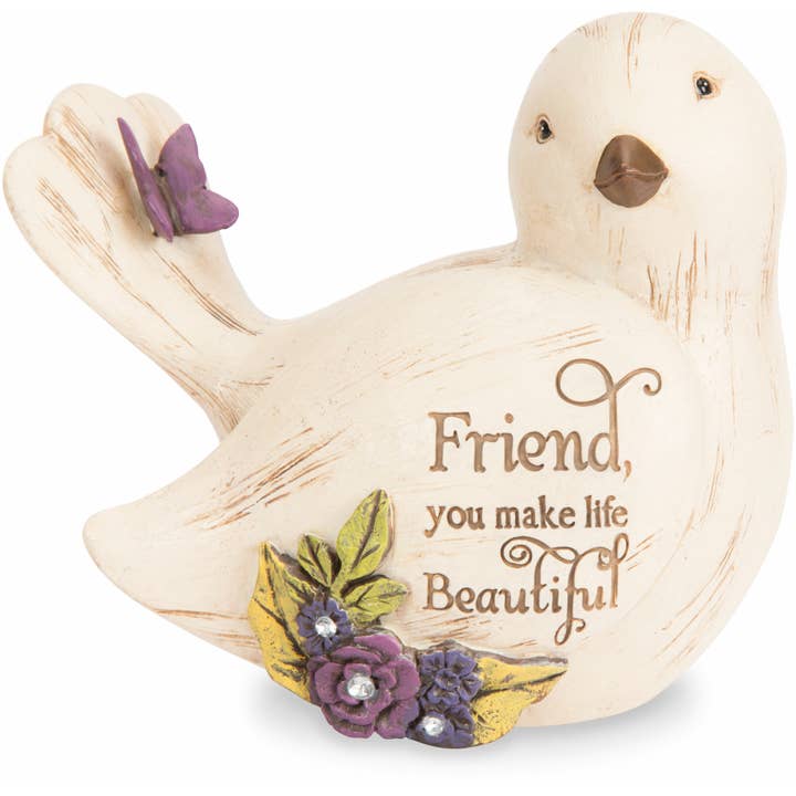 Friend - 3.5" Bird Figurine for wholesale by Pavilion