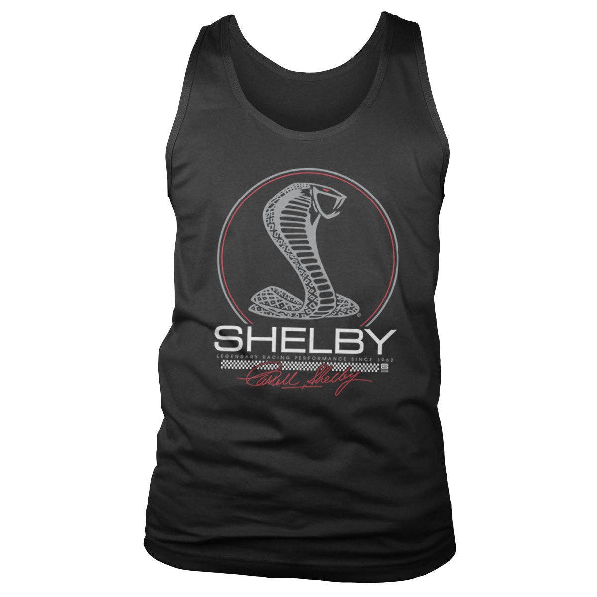 Black Shelby - Cobra Legendary Racing Tank Top for wholesale on Faire0