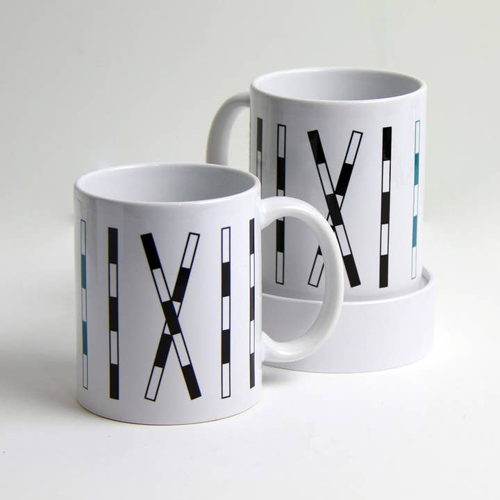 Trot Poles Coffee Mug for wholesale by Hunt Seat Paper Co.