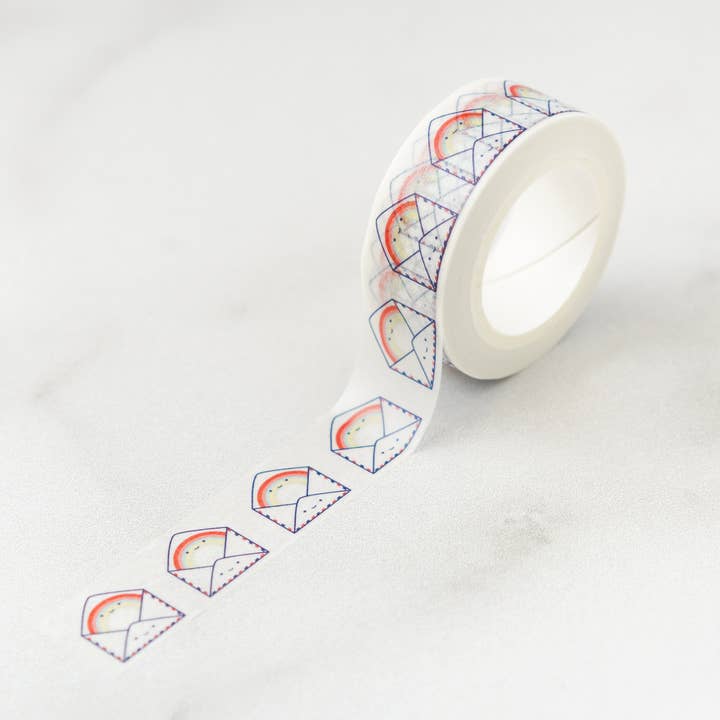 Rainbow Envelopes Washi Tape for wholesale by ILOOTPAPERIE