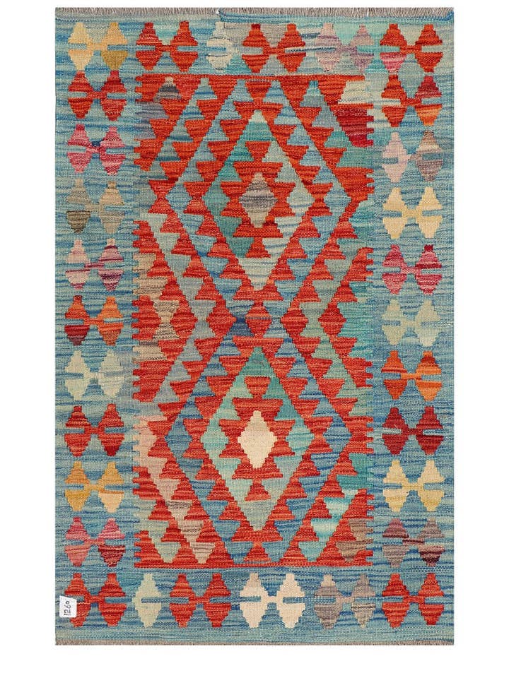 Tappeto Kilim Maimana Afghanistan - 131 x 85 cm per la vendita all'ingrosso da parte di Imaco Rugs
