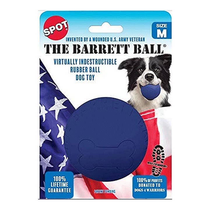 King Wholesale Pet Goods - Wholesale Pet Fetch Ball - Dog - Ethical/spot the Barrett Ball M