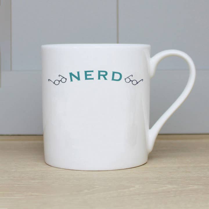Nerd Mug for wholesale by mclaggan+co