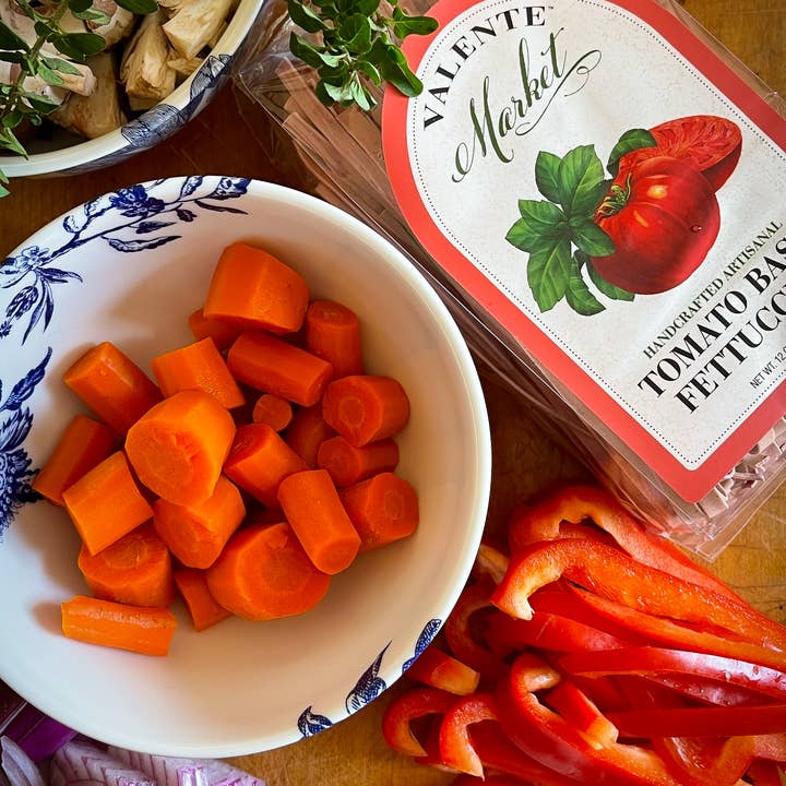 Valente Pasta – Massa por atacado – Fettuccine de Tomate e Manjericão / Massa Seca / Massa Especial5