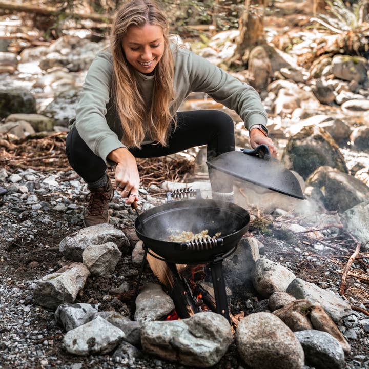 Barebones - Wholesale Outdoor Grill Tools - All-In-One Cast Iron Grill8