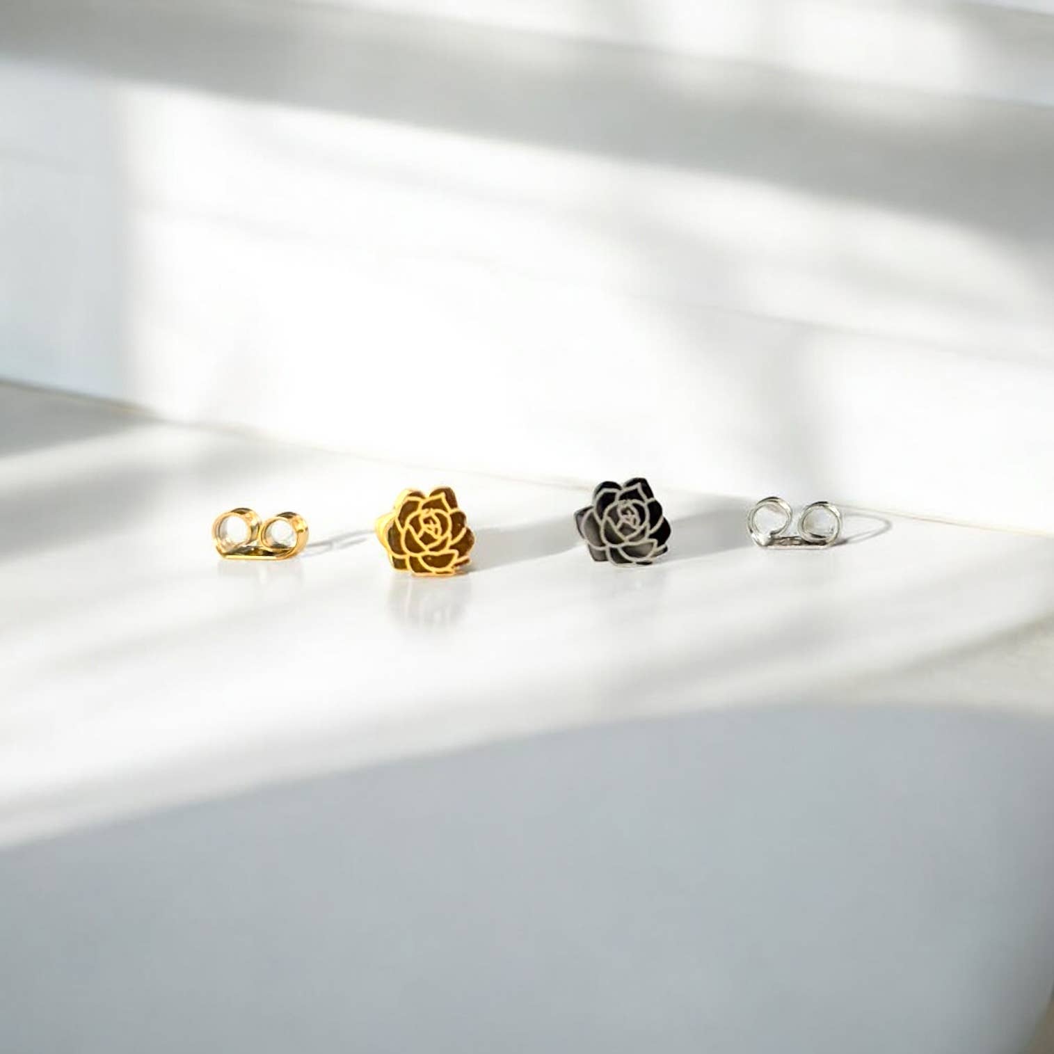 Dainty Little Tiny Things - Vente Clous d'oreille - Petites Choses Délicates | Terrarium Succulent | Boucles d'Oreilles3