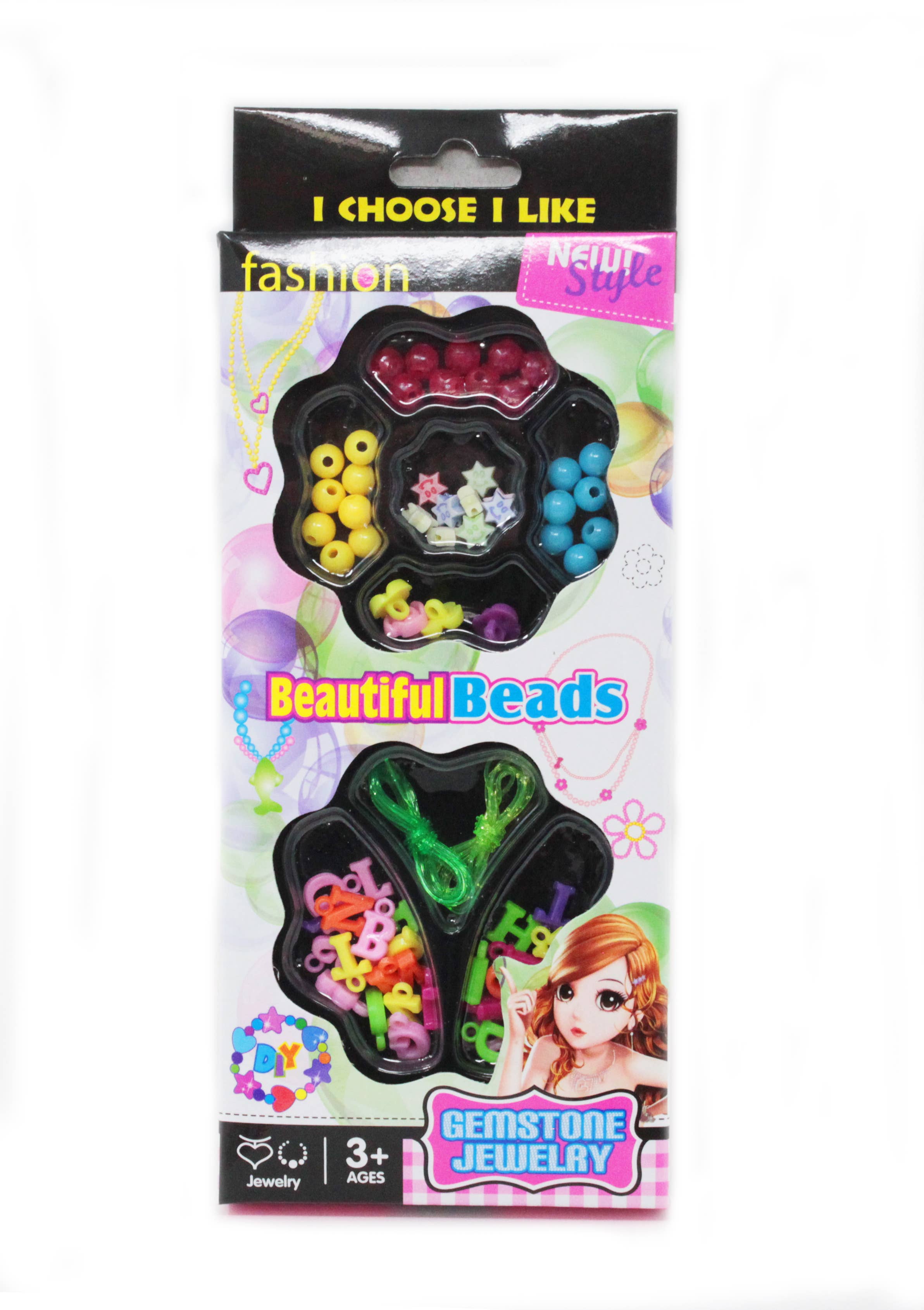 Perfect Holiday – wholesale DIY Jewellery – Child – DIY Beaded Charm Bracelet Kit
0