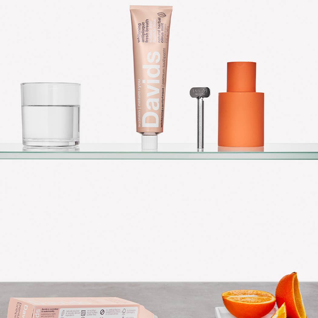 Davids Natural Toothpaste - Wholesale Toothpaste - Davids premium toothpaste  /  herbal citrus peppermint3