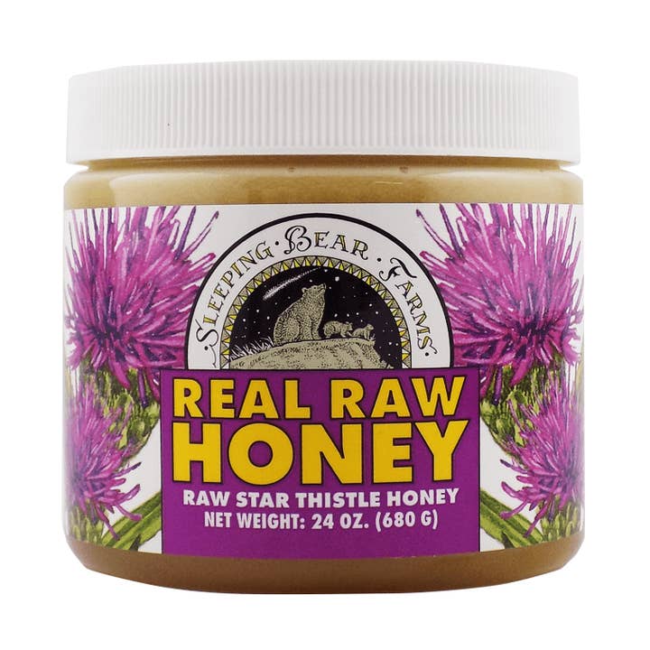 1.5 LB Real Raw Honey for wholesale by Sleeping Bear Farms