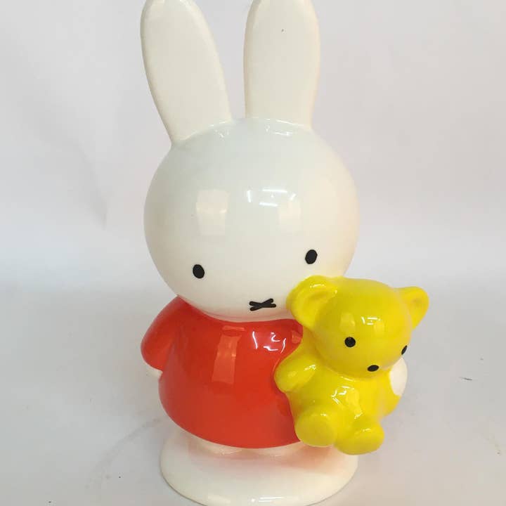 Miffy and Teddy Figurine for wholesale by Blue Sky Clayworks