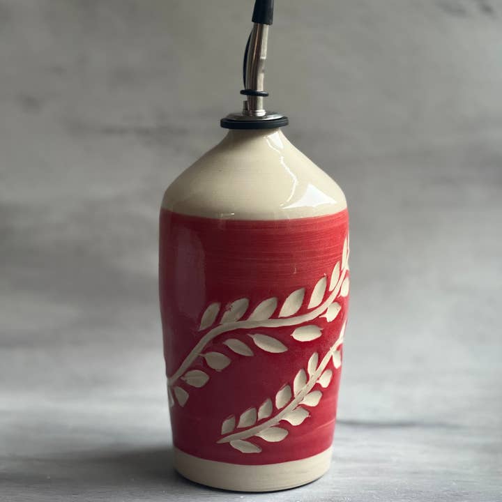 Oil Cruete Sampler for wholesale by JeLO Designs Pottery