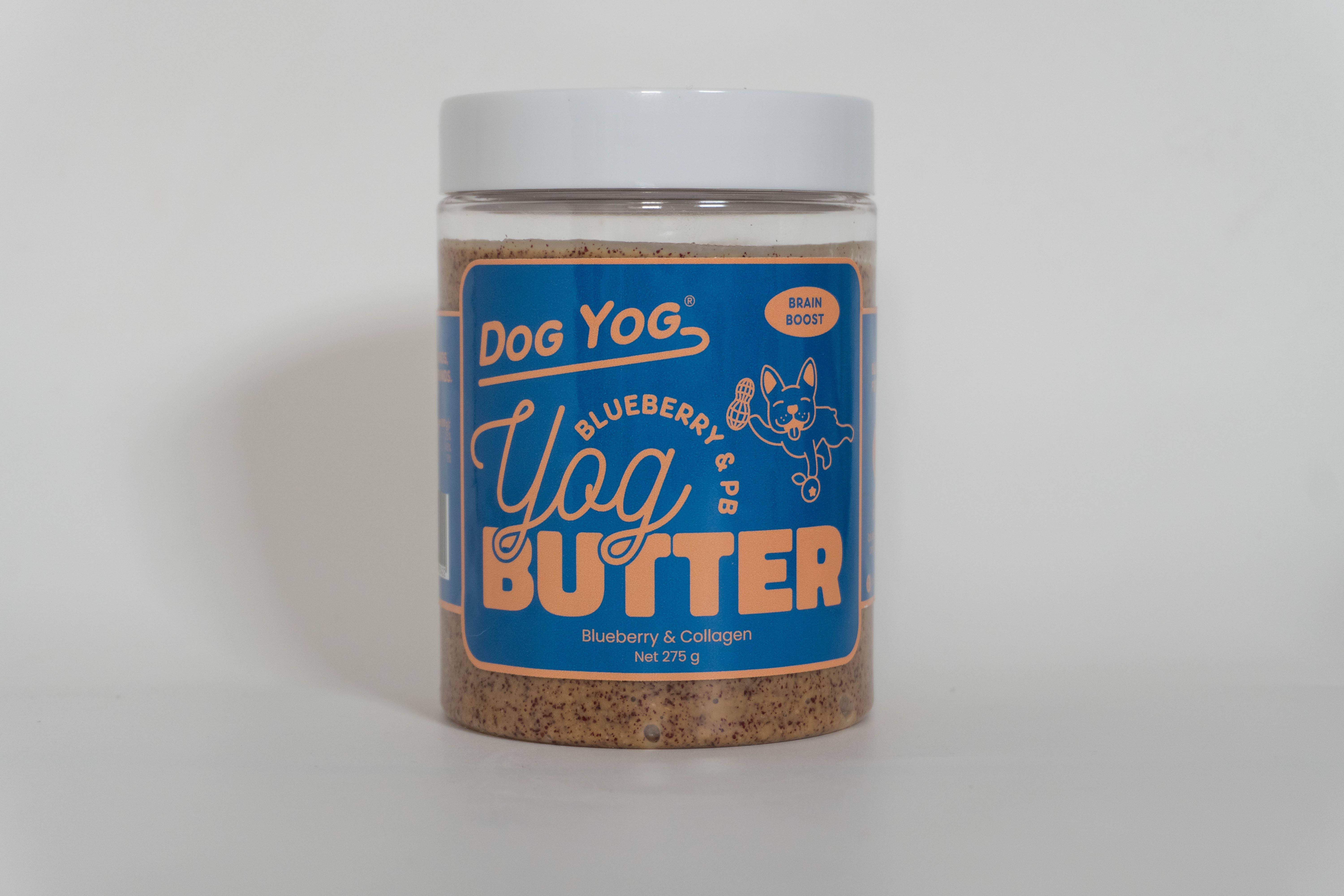 Dog Yog - Wholesale Pet treats – Dog - Blueberry & Collagen Peanut Butter 275g