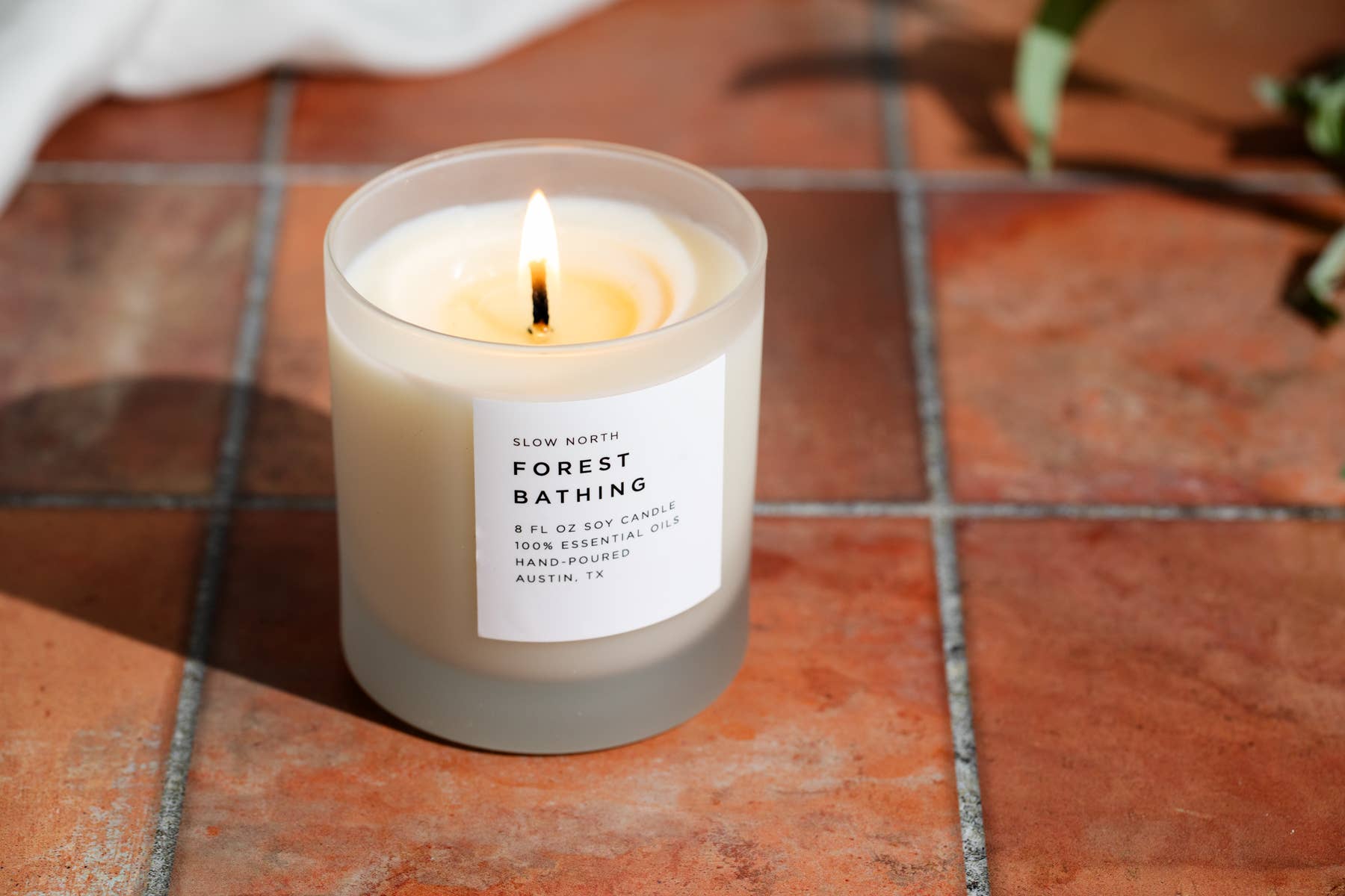 Slow North - Wholesale Jar/Filled Candle - Forest Bathing - Non-Toxic Candle - Spring Gift