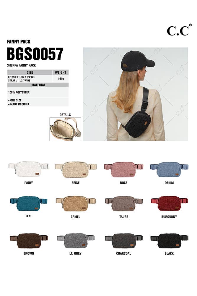 Hana - Vente Sac ceinture – femme - Sac banane C.C Sherpa13