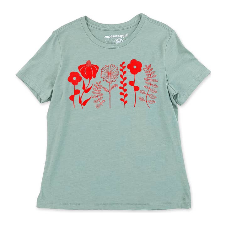 Camiseta Spring Flowers Calliope para venta al por mayor de Supermaggie @ Faire