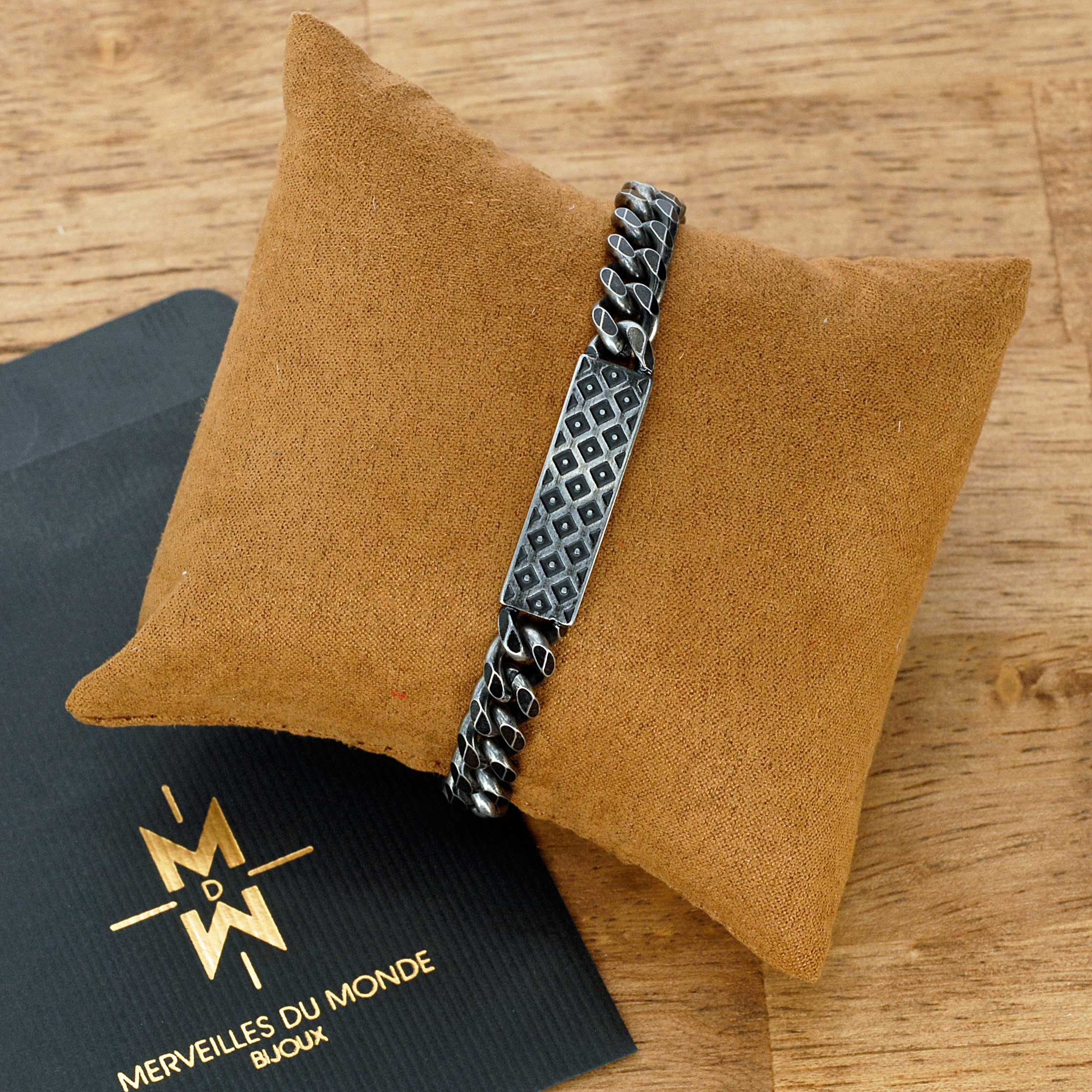 Merveilles du Monde – wholesale Länkar och kedjearmband – Herrarmband för fars dag – en perfekt present till pappa1