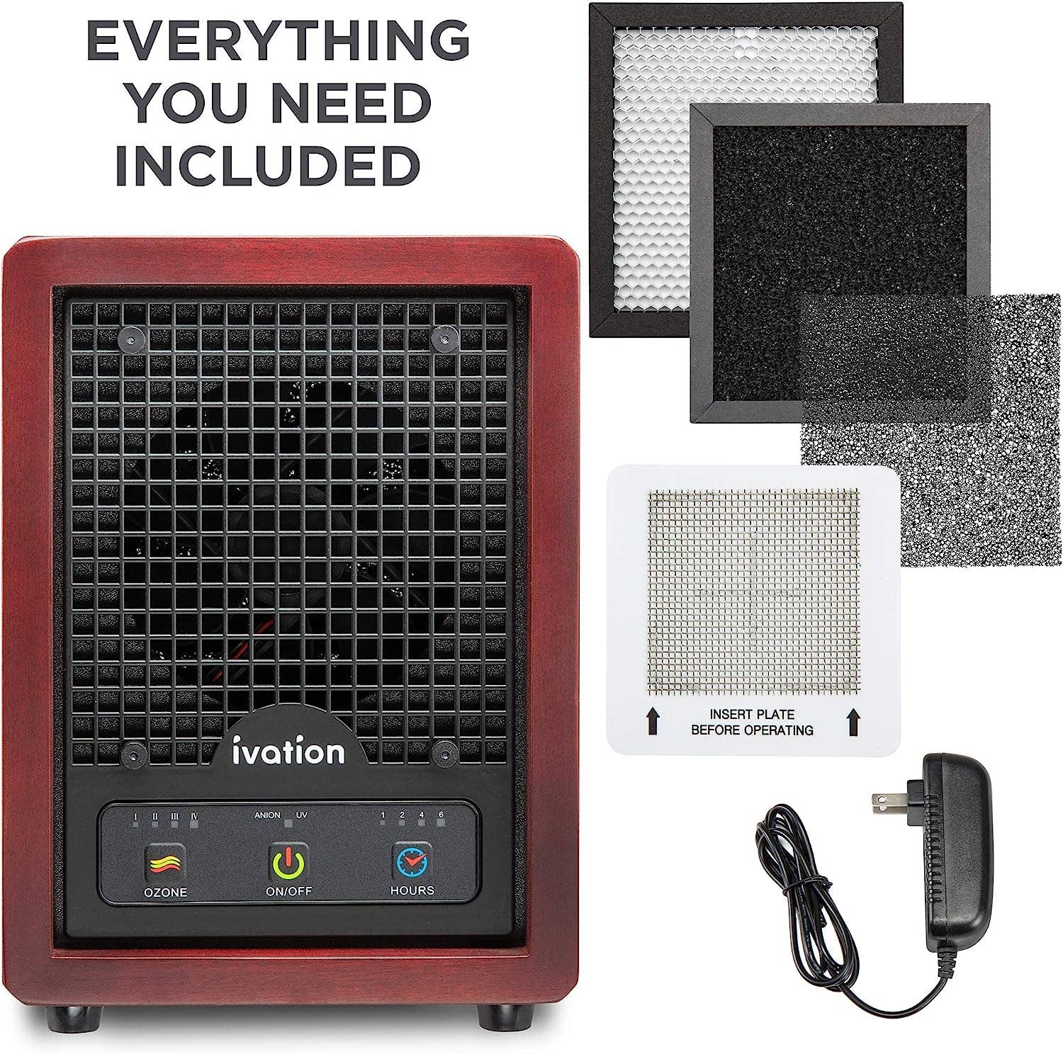Ivation - Wholesale Air Purifier - 5-in-1 Air Purifier & Ozone Generator For Up to 3,500 Sq/Ft8