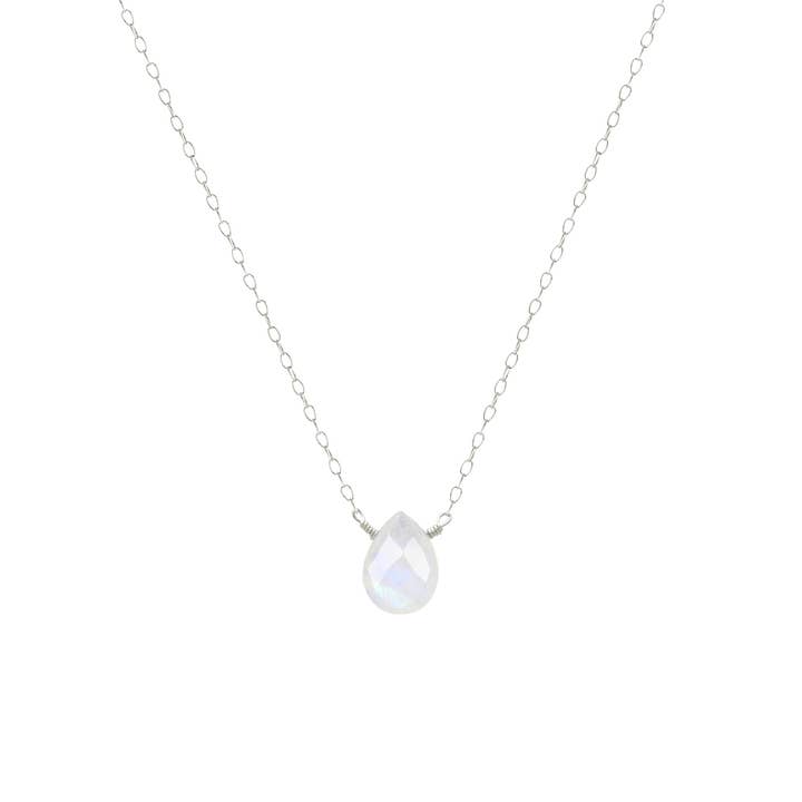 Gemstone Briolette Necklace for wholesale by Imogen Rose Jewellery