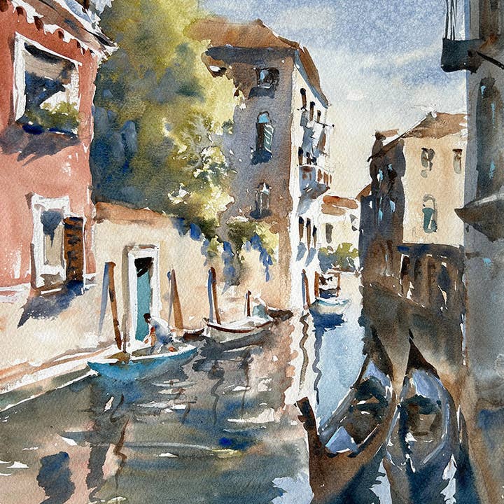 Two gondolas - Limited edition print and other Purchase Wholesale accessori cani. Free Returns & Net 60 Terms on Faire trending on Faire.