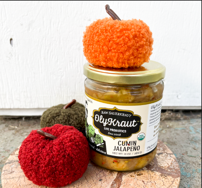 OlyKraut - Wholesale Pickled Vegetables - Organic Cumin Jalapeño Gourmet Kraut3