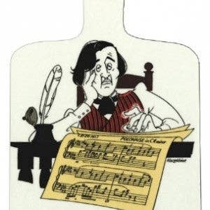 Chopin Bored - Chopping Board for wholesale by The Music Gifts Company