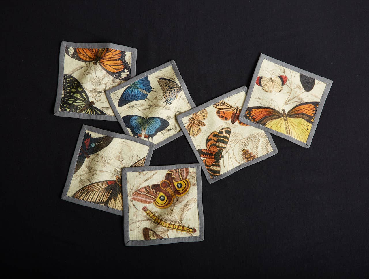 Siren Song - Vente Serviettes de table en tissu - Set de 6 Serviettes Cocktail Spécimen1