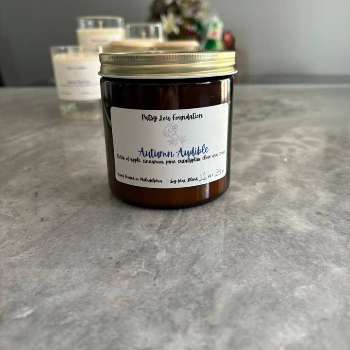 Patsy Lou Foundation – wholesale Jar/filled candle – Autumn Audible2