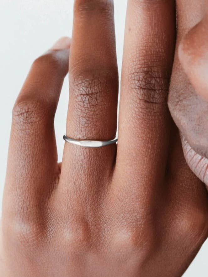 Anillo Zoe de plata 925 para venta al por mayor de REDCHERRYBLVD