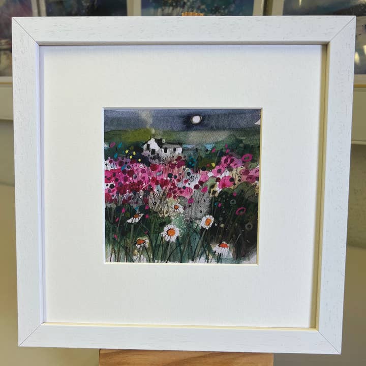 'Solitudine' - Biglietto d'auguri con cornice artistica per la vendita all'ingrosso da parte di Emma S Davis Artist