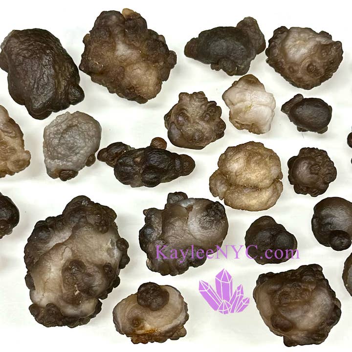 KayleeNYC – Großhandel Spiritueller Stein/Kristall – Großhandelslos 2 Pfund natürlicher roher Panda-Achat-Kristall