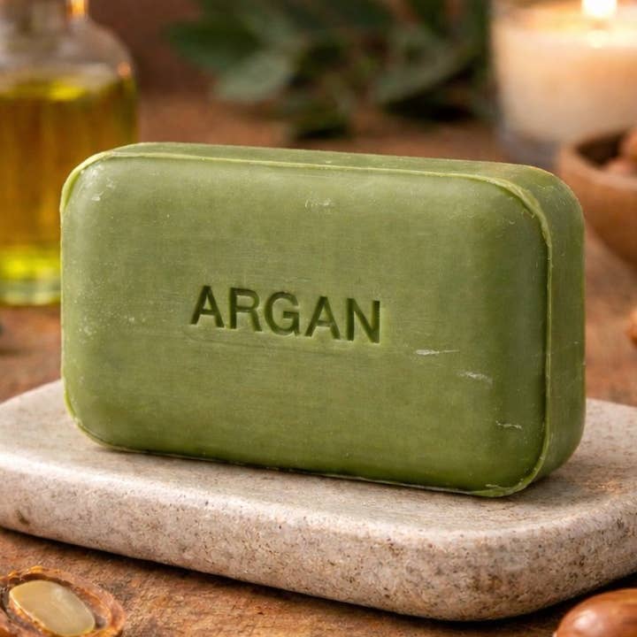 Sabonete Aleppo 125 g com óleo de argan por atacado de French Soap Wholesale
