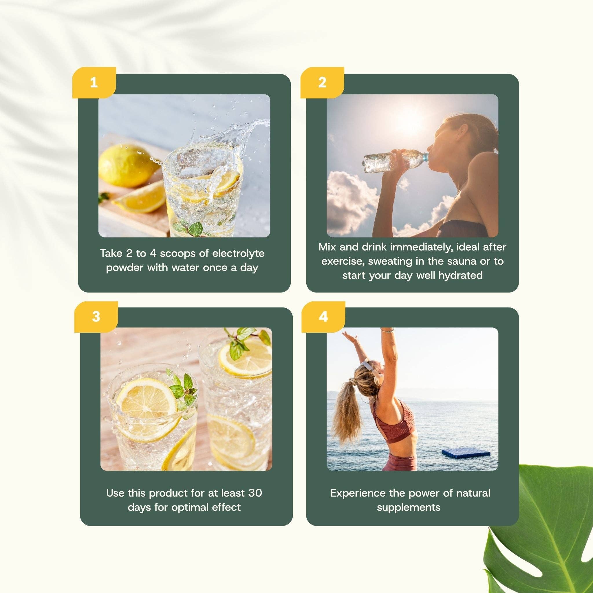 Cupplement b.v. – Bebida saudável em pó por atacado – Pó de Eletrólitos Lima Sem Açúcar 500 Gramas8