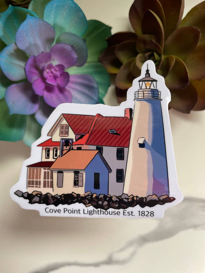 Calvert Marine Museum Cove point vuurtoren voor wholesale door A Dresser Drawer