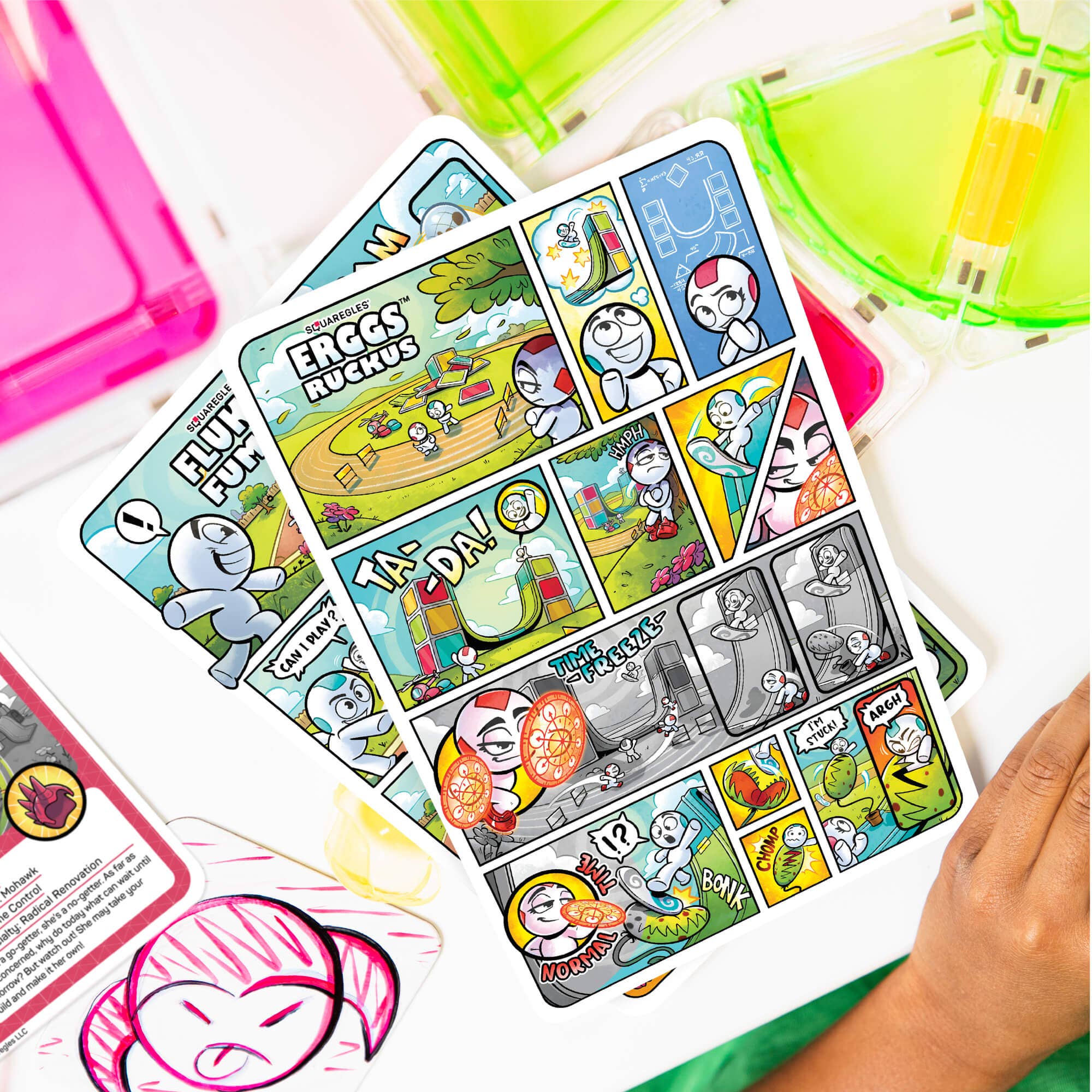 Squaregles - Wholesale Toy Set - Kids - Erggs Character Pack2