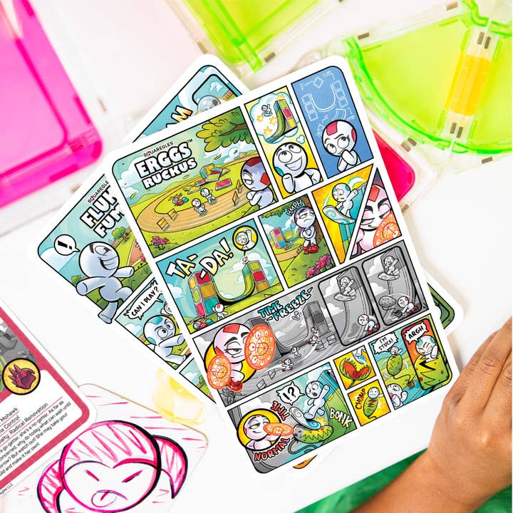 Squaregles - Wholesale Toy Set - Kids - Erggs Character Pack2