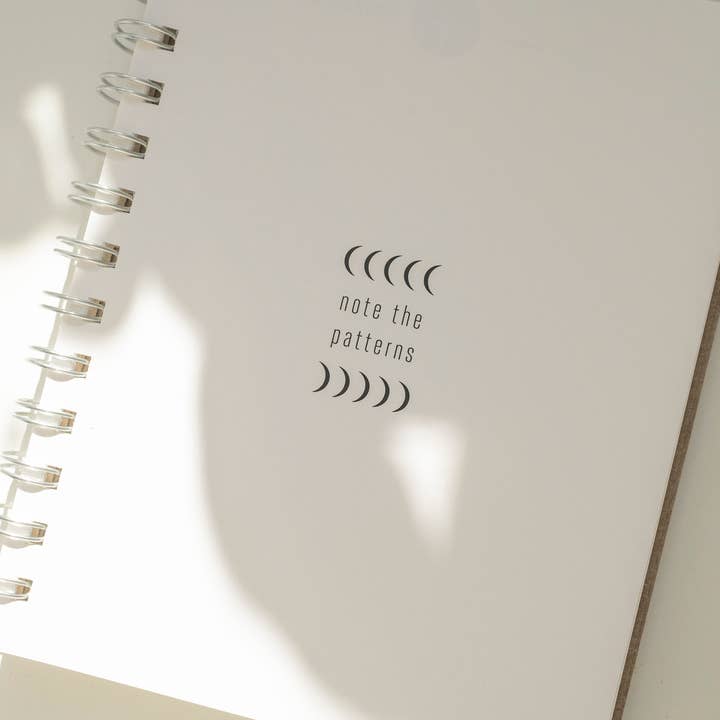 Worthwhile Paper - Wholesale Journal/Diary - MOON STUDY Reflection Journal - Natural3