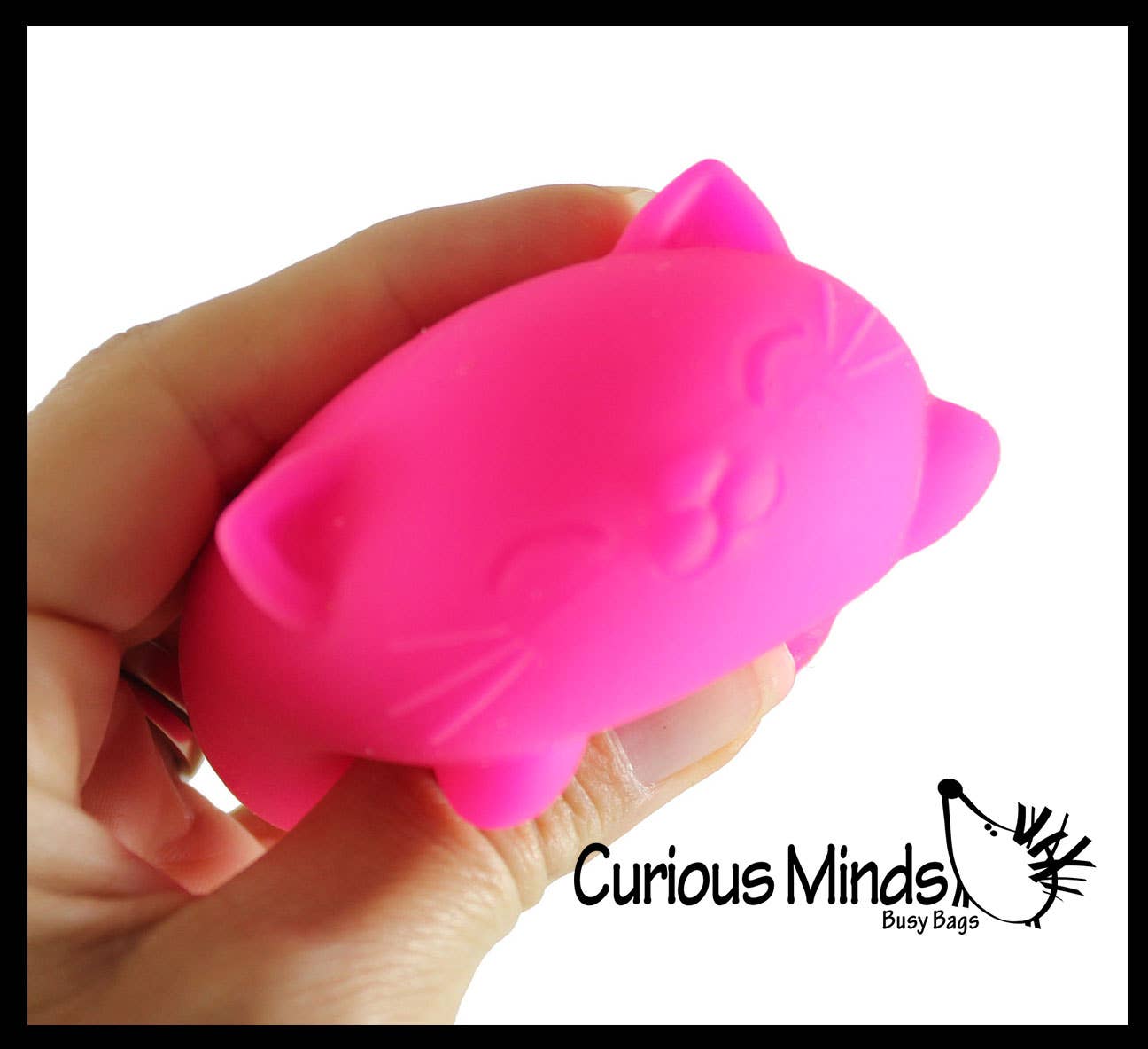 Curious Minds Toys - Wholesale Squishy Toy - Kids & Baby - 1 Cat Nee Doh Soft Fluff- Filled Squeeze Stress Ball7