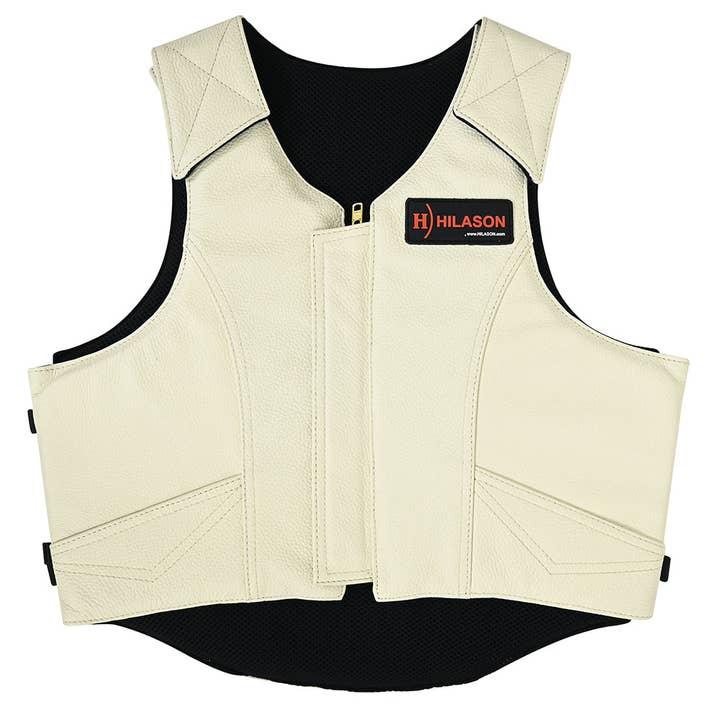 HILASON - Wholesale Horseback Riding Gear - Large Bull Riding Vest Bull Pro Rodeo Leathergear Equipment