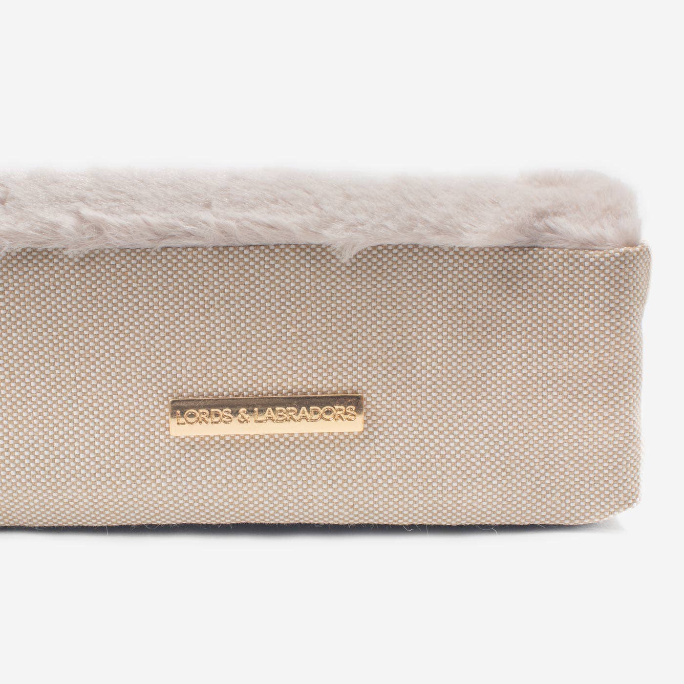 Essentials Twill Orthopaedic Mattress in Linen for wholesale on Faire1