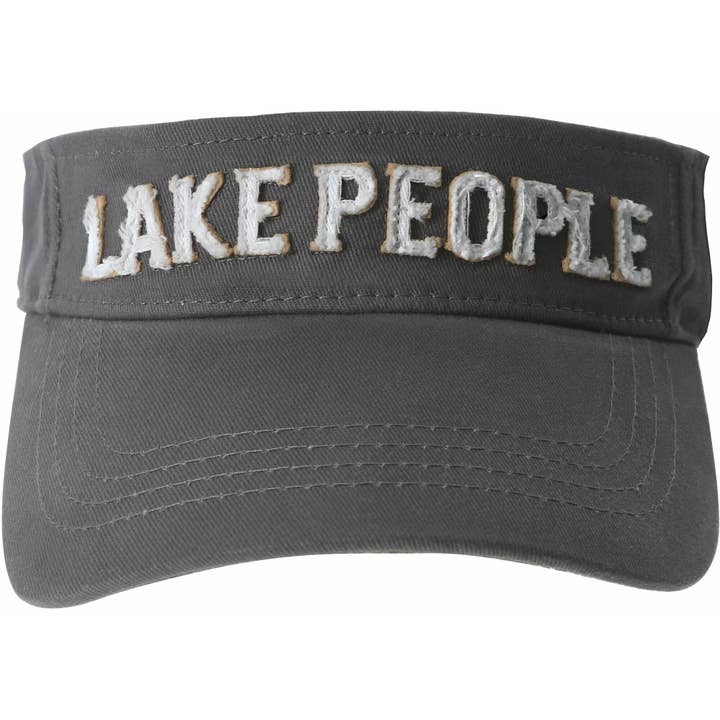 Lake People - Dark Gray Adjustable Visor Hat and other Purchase Wholesale visor hat. Free Returns & Net 60 Terms on Faire trending on Faire.