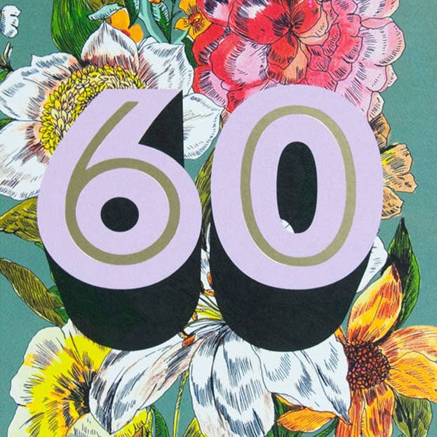 Cath Tate Cards - Wholesale Birthday Card - SIXTY1