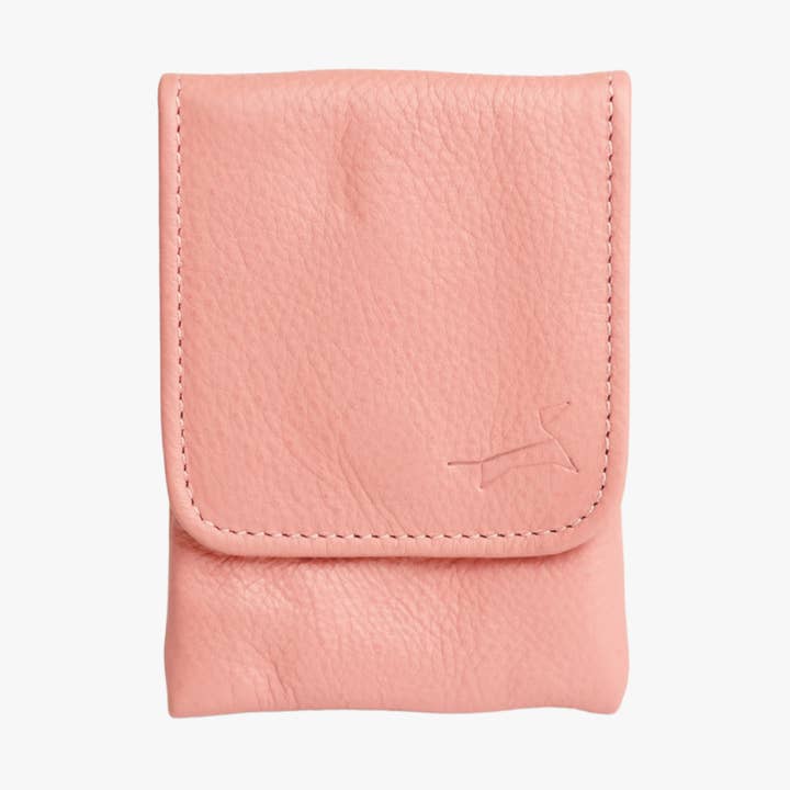 Roze Pooch læder | Stilfuld belønningspose til hundekiks og hundeposer for engroshandel hos The Dog Musthaves